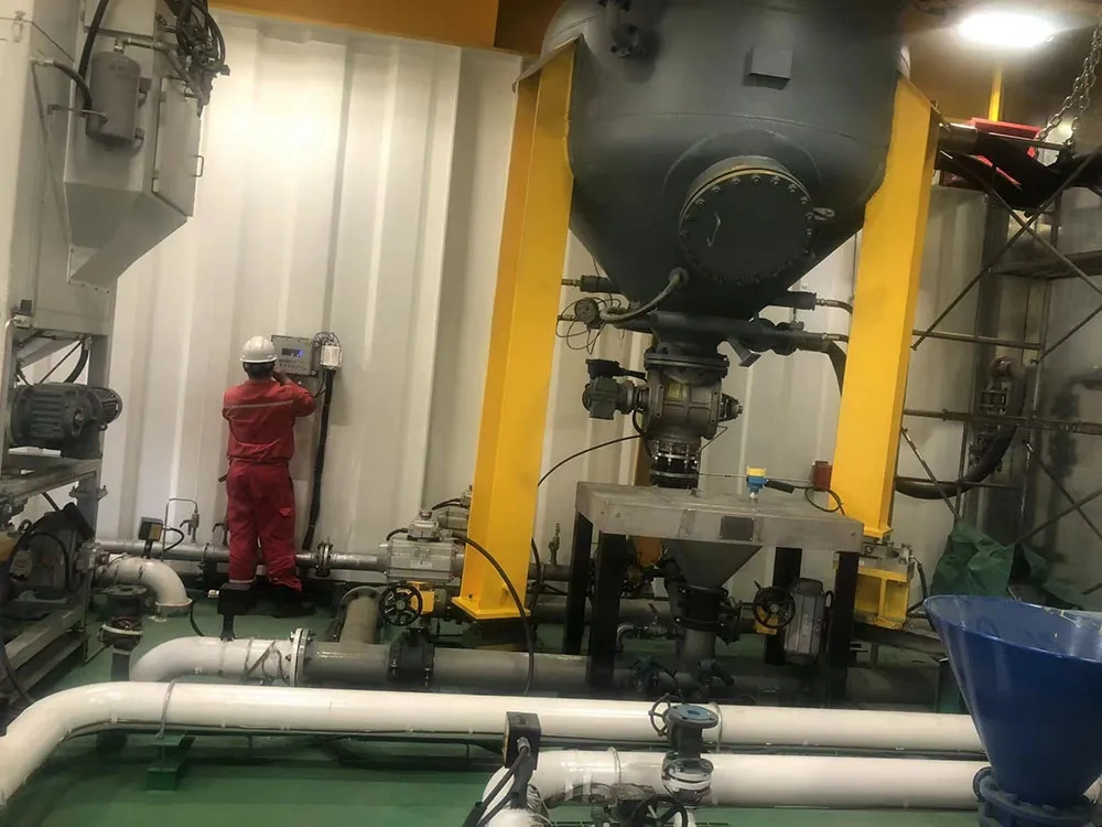auto mud mixing system