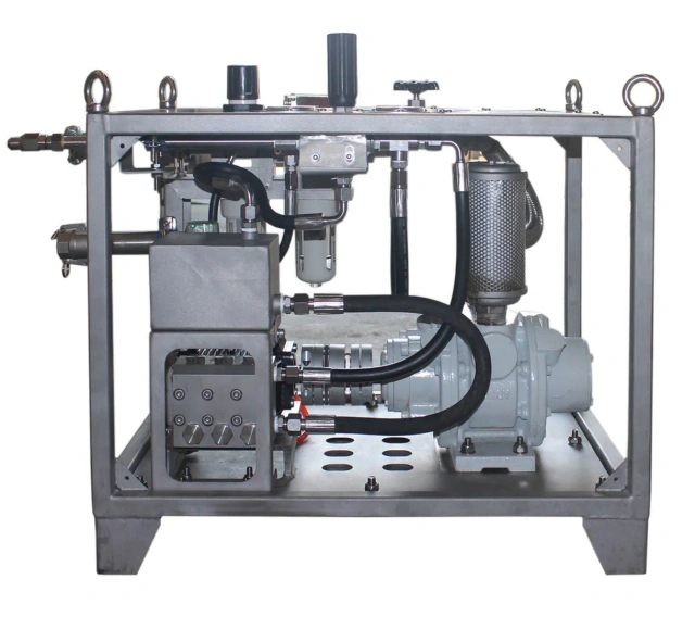 pneumatic high pressure washer