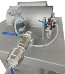 Pneumatic Caustic Soda Mixing Unit c/w air pump