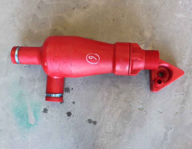 4" cone round D - silter