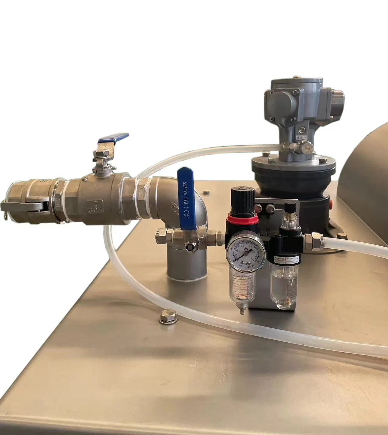 Pneumatic Caustic Soda Mixing Unit