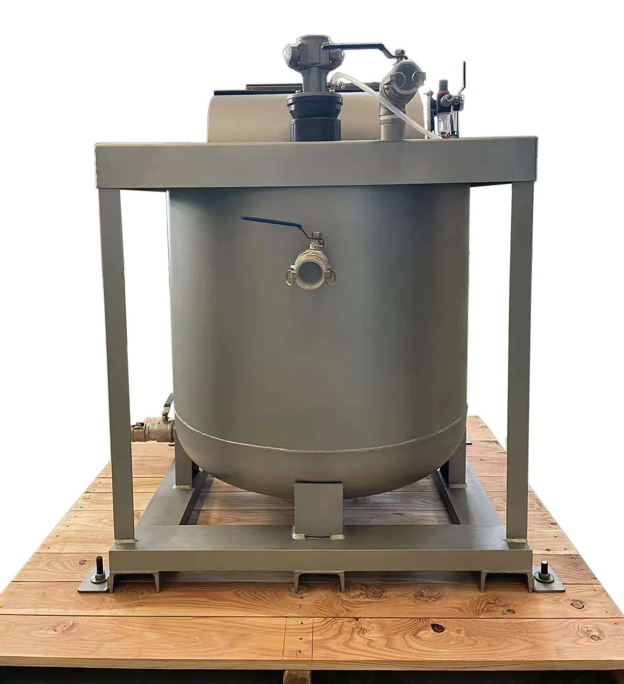 Pneumatic Caustic Soda Mixing Unit