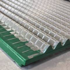 VSM300 Shaker Primary Deck Replacement Screens – Corrugated  Laser cutting One-Piece Steel Sheet,Premium Oil,PRM Shaker Screen – VSM300 Replacement Shaker Screen