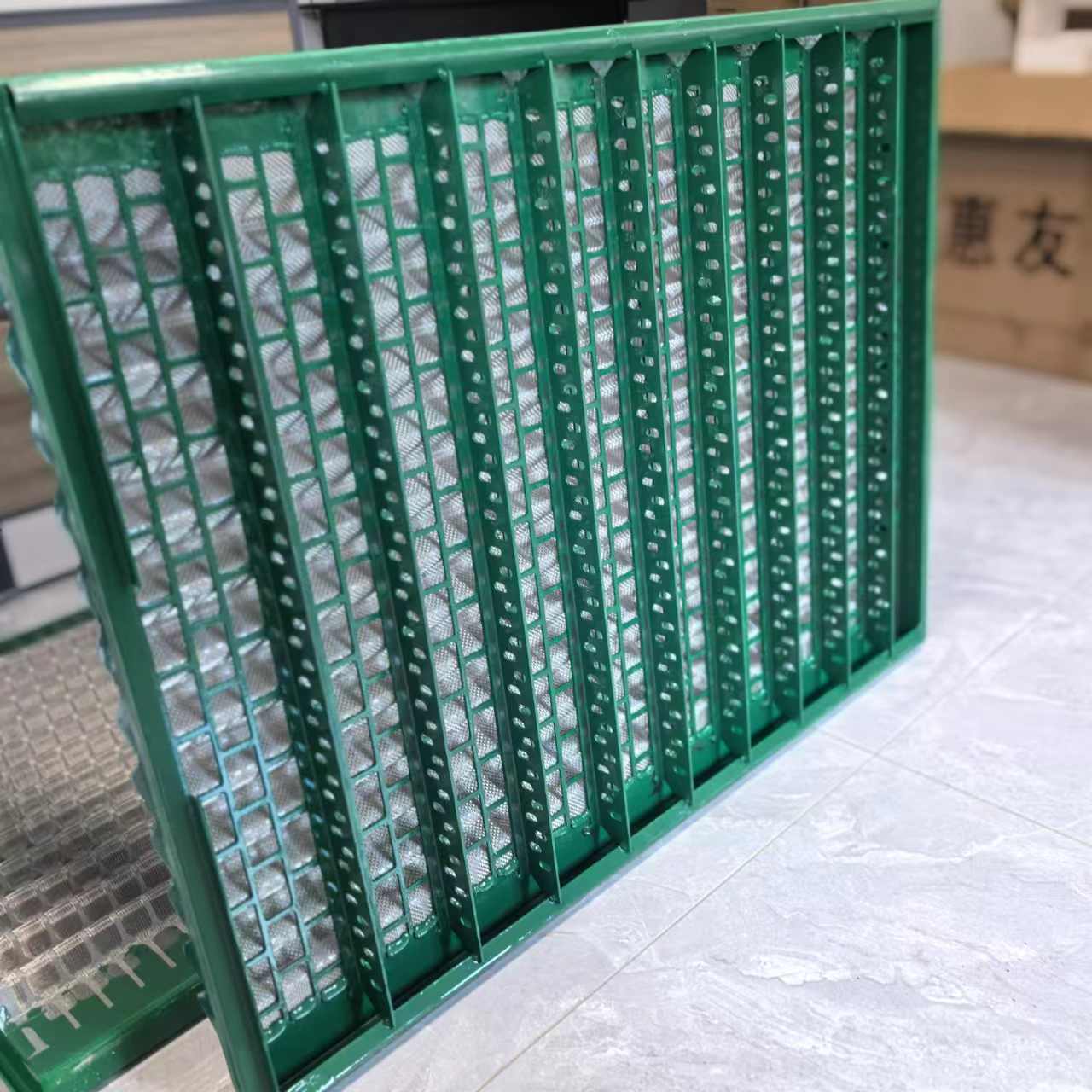 VSM300 Shaker Primary Deck Replacement Screens – Corrugated  Laser cutting One-Piece Steel Sheet,Premium Oil,PRM Shaker Screen – VSM300 Replacement Shaker Screen