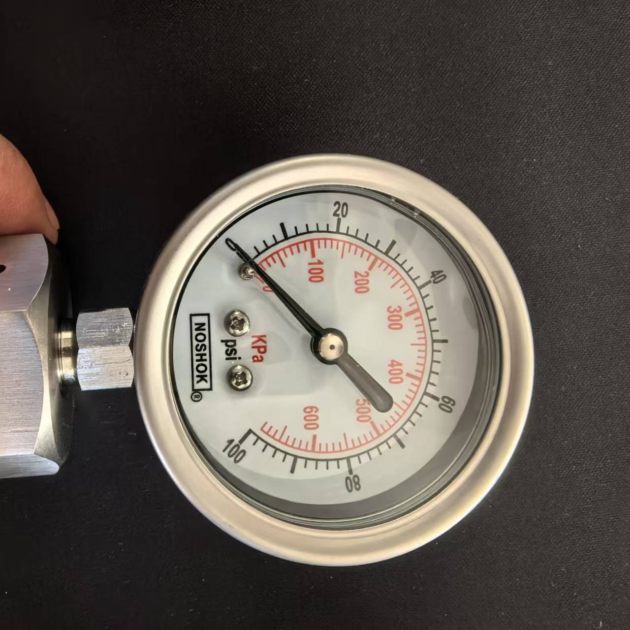 0-100 psi positive pressure gauge PP-1429,Premium Oil,0-100 psi positive pressure gauge PP-1429