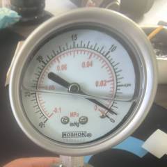 0-30 inHg vacuum  pressure gauge M20x1.5 thread oil filled,Premium Oil,0-30 inHg vacuum  pressure gauge M20x1.5 thread oil filled
