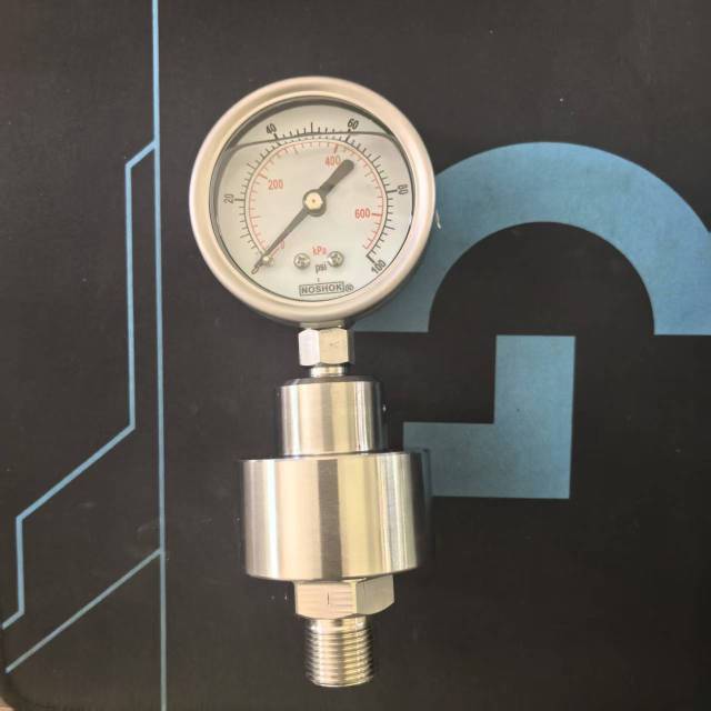 0-100 psi Diaphragm pressure Gauge male M20x1.5,Premium Oil,0-100 psi Diaphragm pressure Gauge male M20x1.5