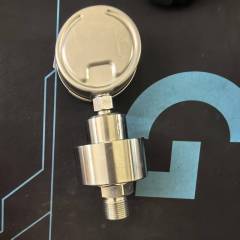 0-100 psi Diaphragm pressure Gauge male M20x1.5,Premium Oil,0-100 psi Diaphragm pressure Gauge male M20x1.5