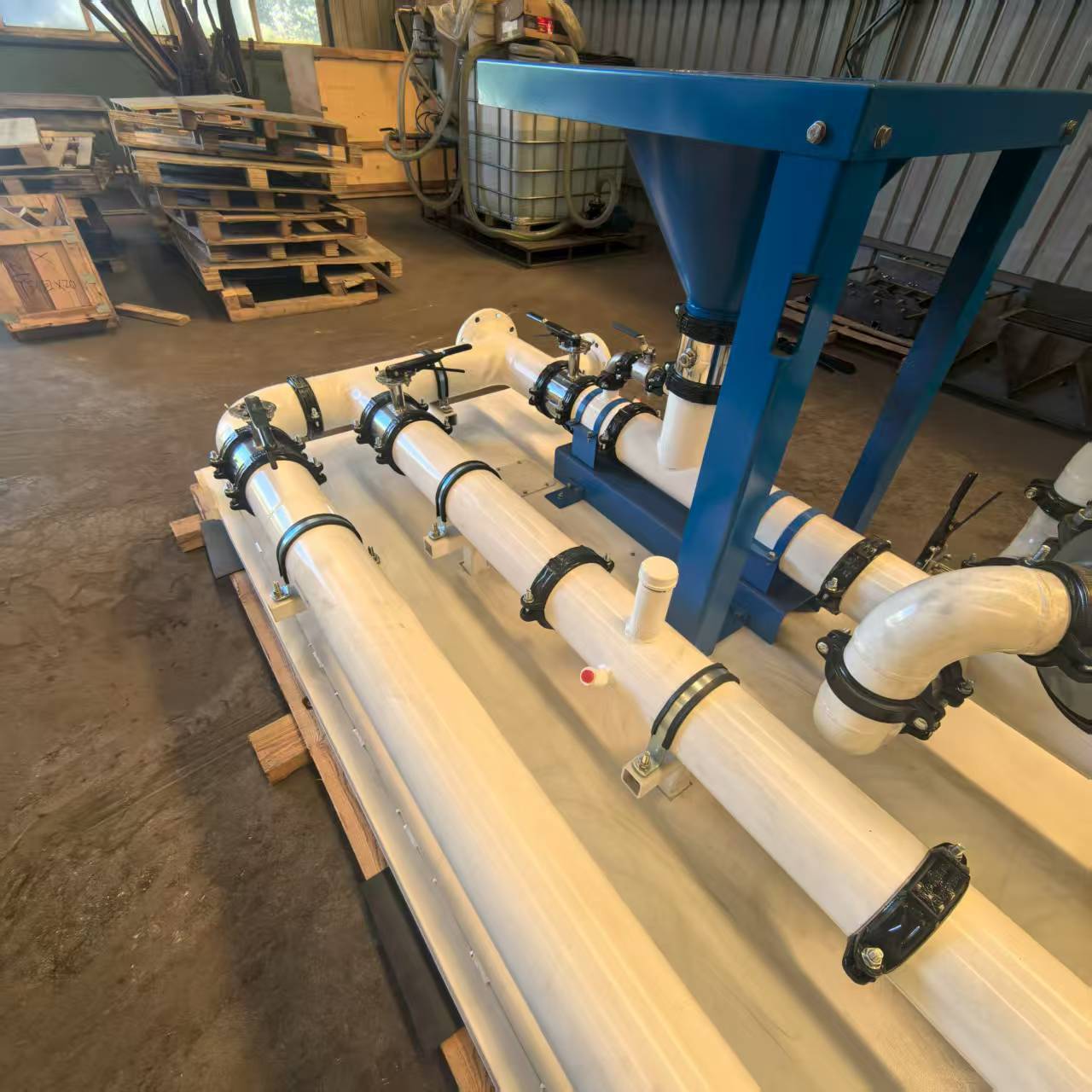 High shear and low shear mud mixing skid,Premium Oil,High shear and low shear mud mixing skid