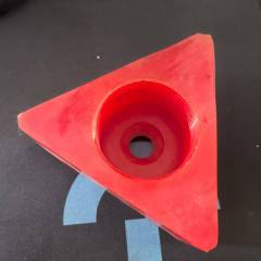 Triangular nut 10523-04 4" round desilter part,Premium Oil,Triangular nut 10523-04 4" round desilter part
