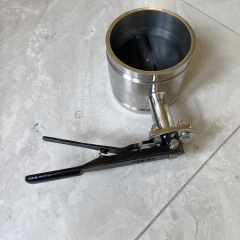 6" ANSI  groove end butterfly valve, 304 stainless steel for mud mixing hopper,Premium Oil,6" ANSI  groove end butterfly valve, 304 stainless steel