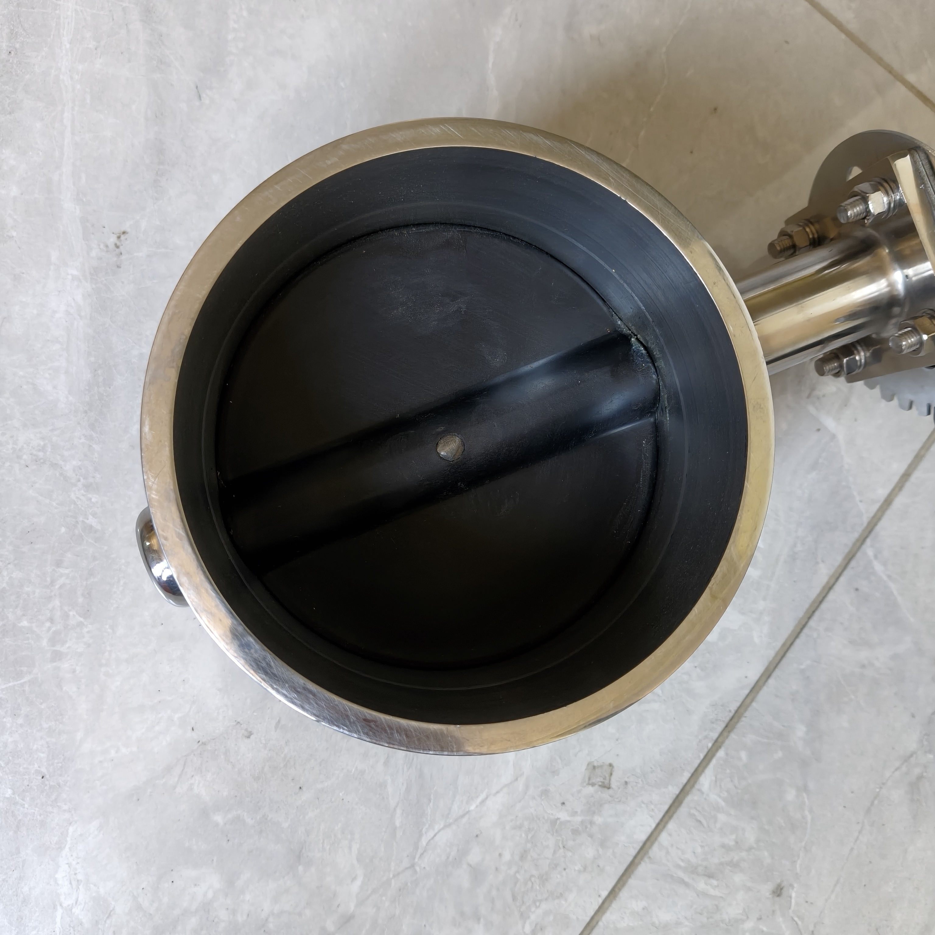 6" ANSI  groove end butterfly valve, 304 stainless steel for mud mixing hopper,Premium Oil,6" ANSI  groove end butterfly valve, 304 stainless steel