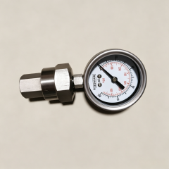 0-100 psi positive pressure gauge PP-1429,Premium Oil,0-100 psi positive pressure gauge PP-1429