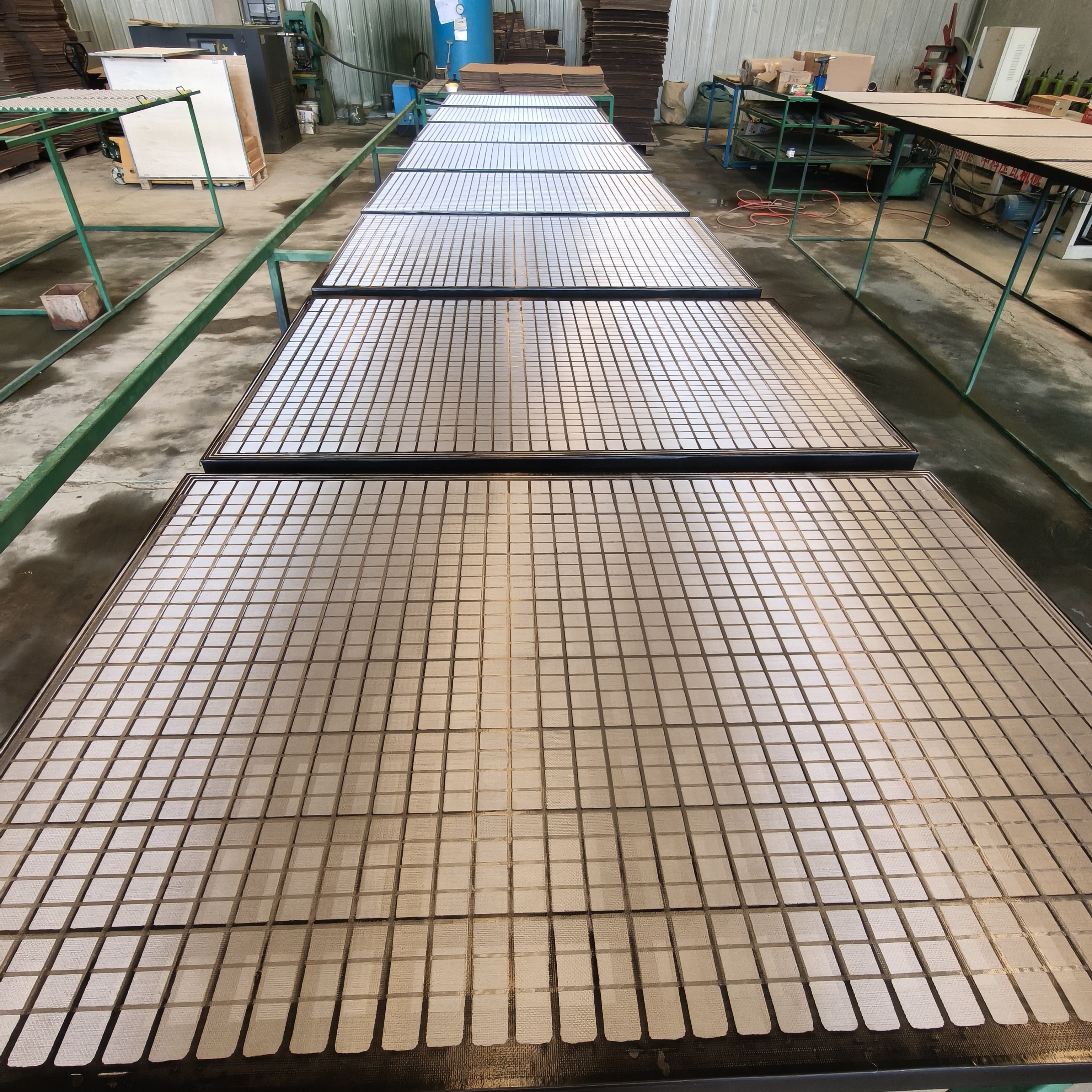 阿里圣母1050x700替代注塑框架平板筛网,Premium Oil,阿里圣母1050x700注塑框架平板筛网