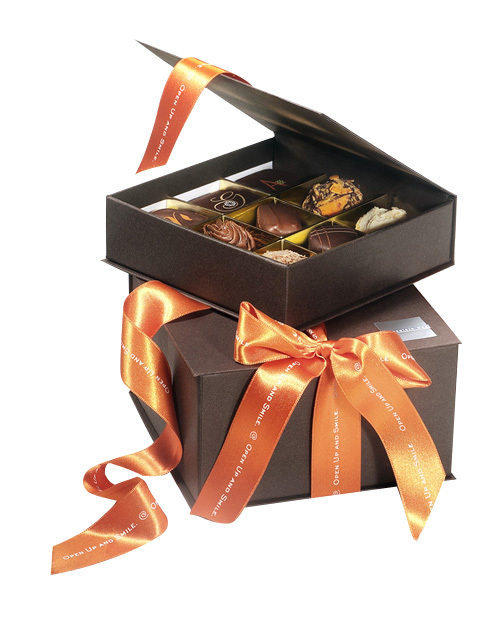 Environment Protection Boutique Cardboard Chocolate Gift Box