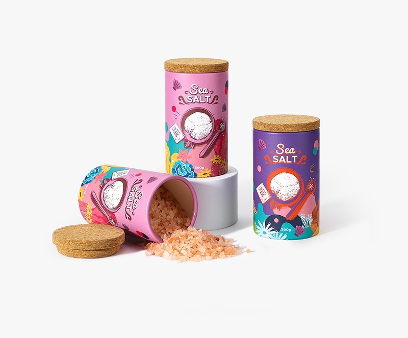 Custom Printing Biodegradable Food Tube Box Packaging