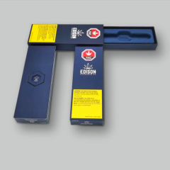Luxury Sliding Drawer Box With Cr Button For Marijuana
