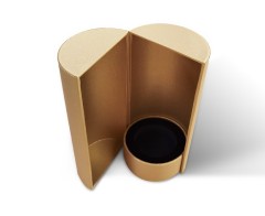 Customized printed eco-friendly luxury tube wine cardboard packaging