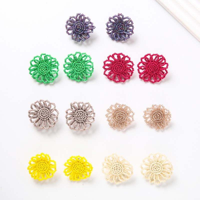 Fancy Flower Earring Clip