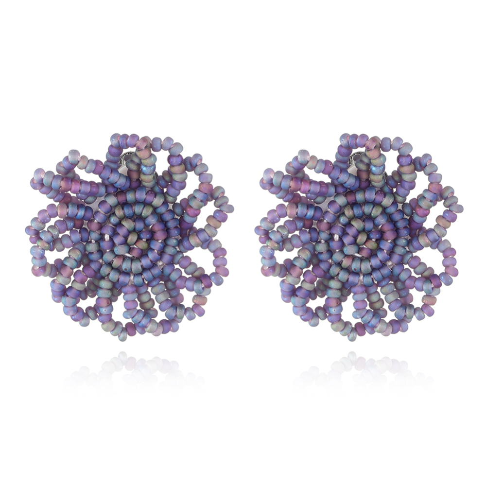 Fancy Flower Earring Clip