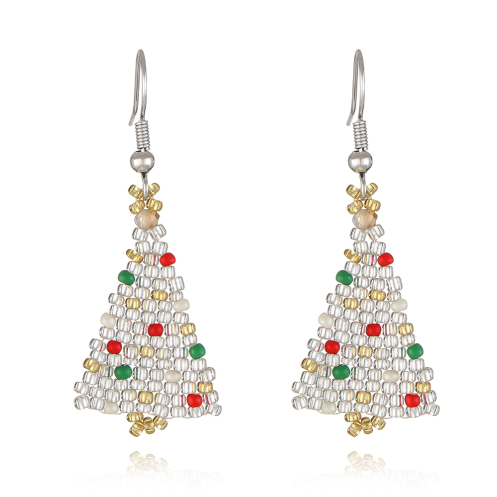 Handmade Christmas Tree Earring