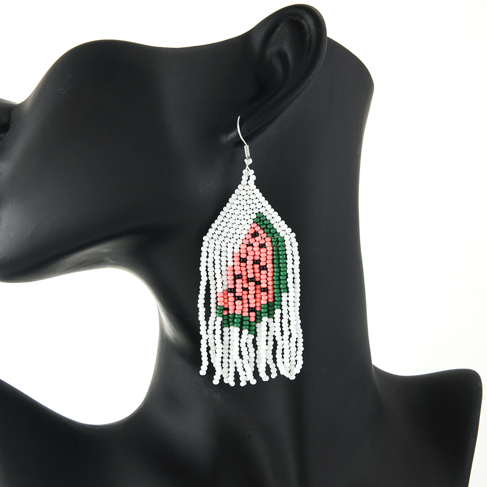 HandMade Fruit Beaded earrings