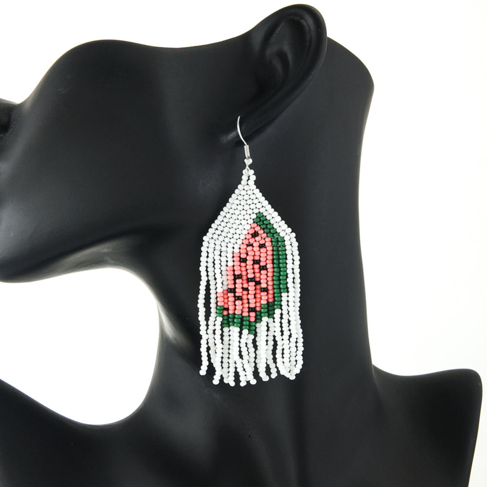 HandMade Fruit Beaded earrings