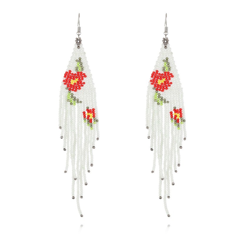 Beads Flower earring