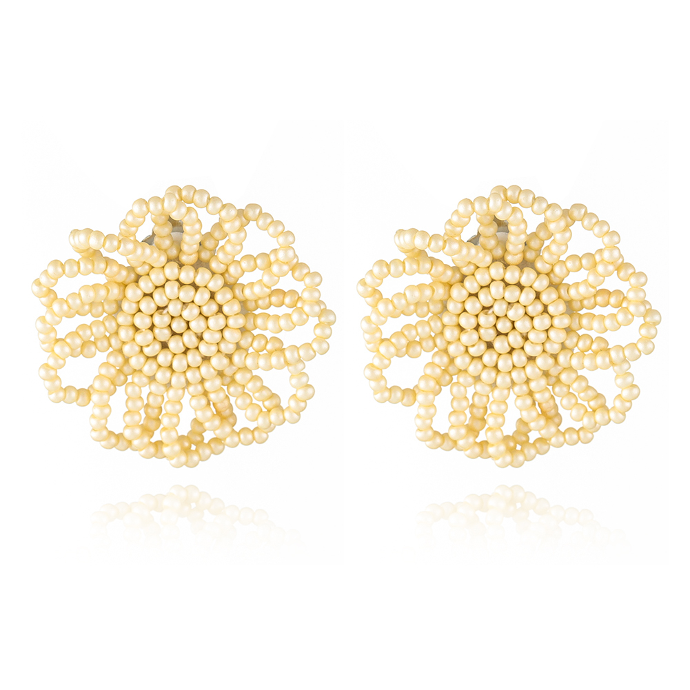 Fancy Flower Earring Clip