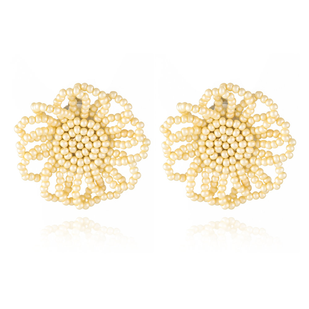 Fancy Flower Earring Clip