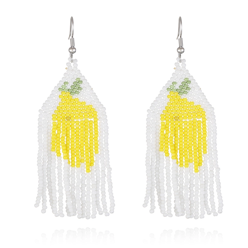 HandMade Fruit Beaded earrings