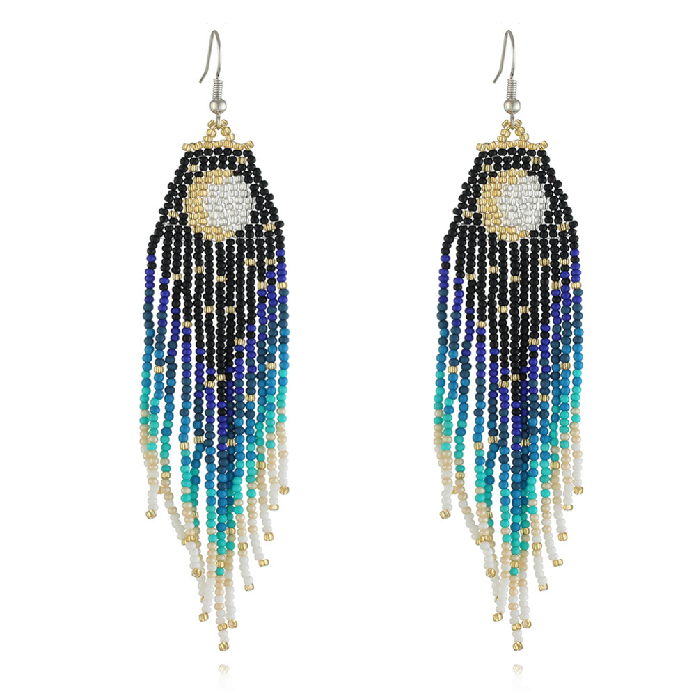 Night Scence Beads earring