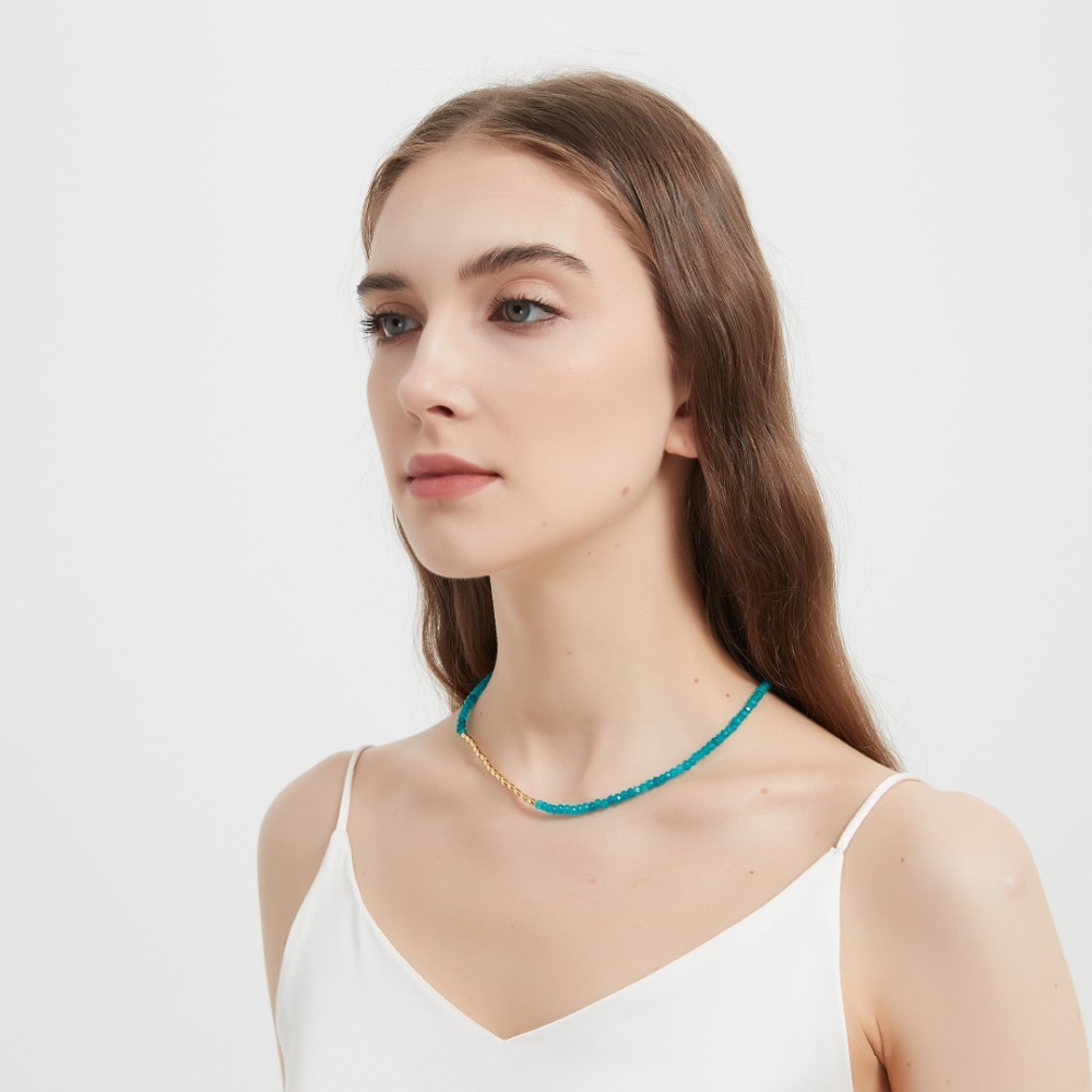 Nature stone necklace