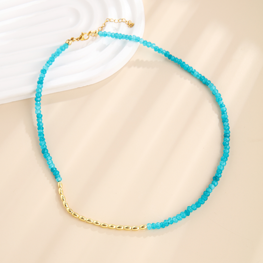 Nature stone necklace