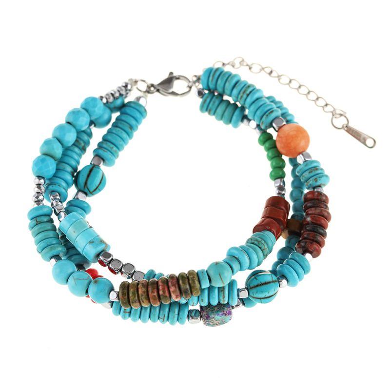 Multi Layer Turquoise bracelet