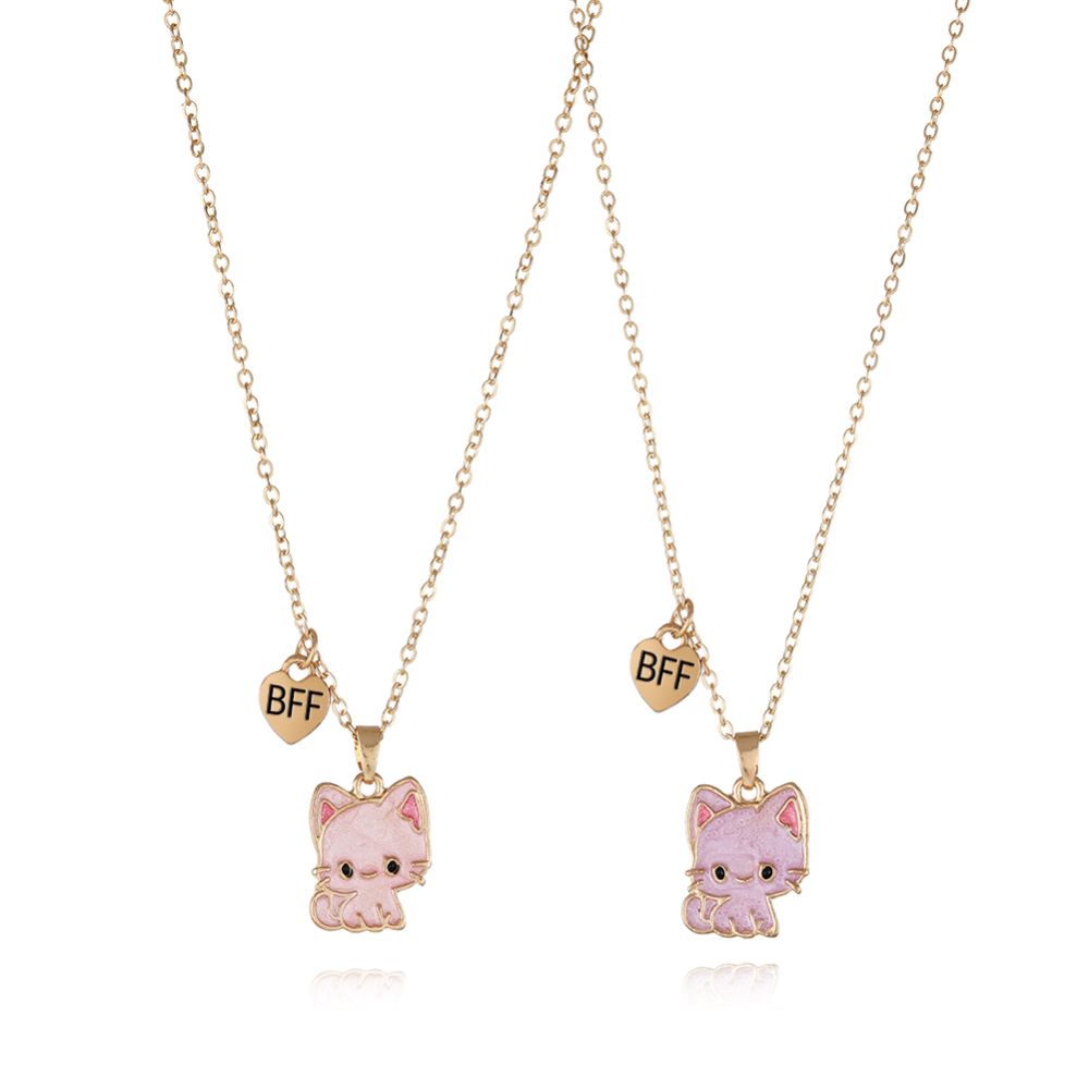 Cute Cat jewelry set
