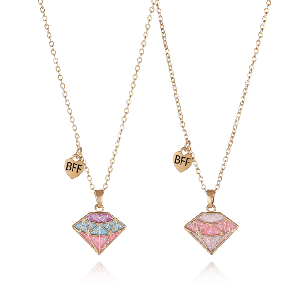 BFF necklace set --Diamond