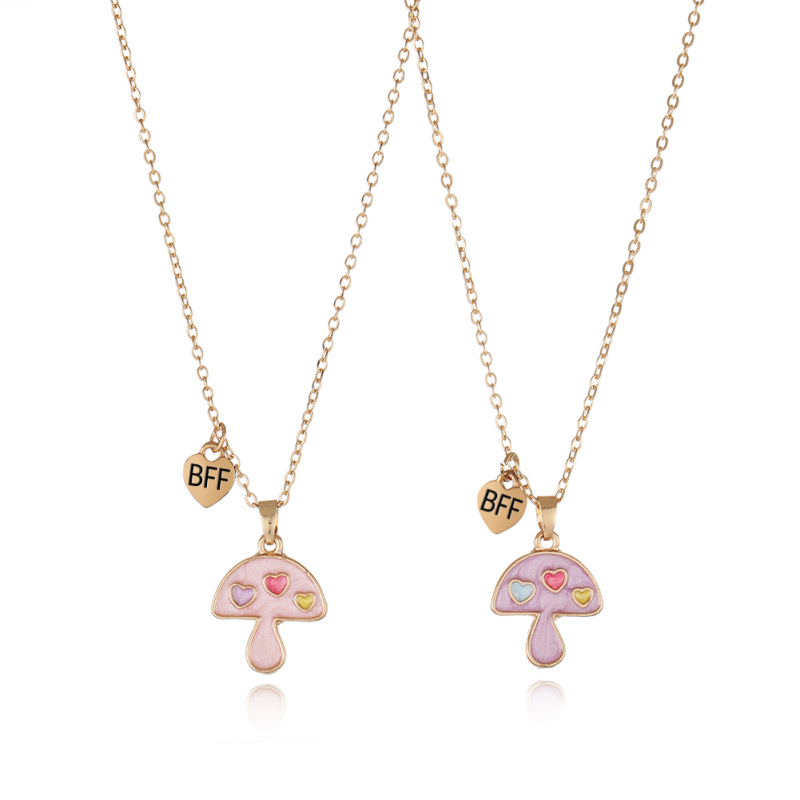 Cute Mashroom Kids jewelry set