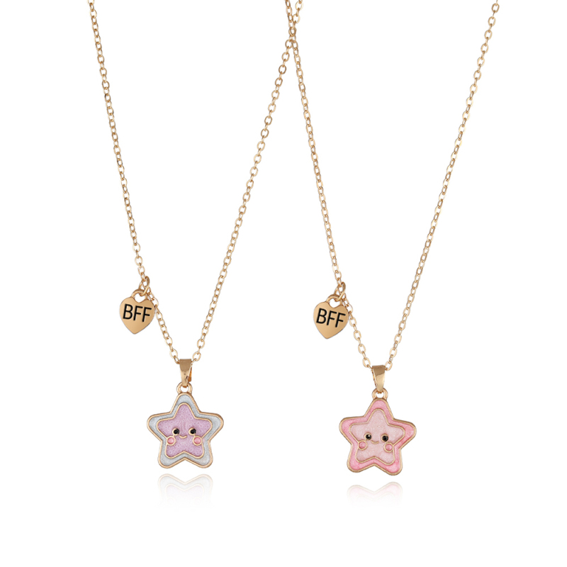 BFF necklace set --Star