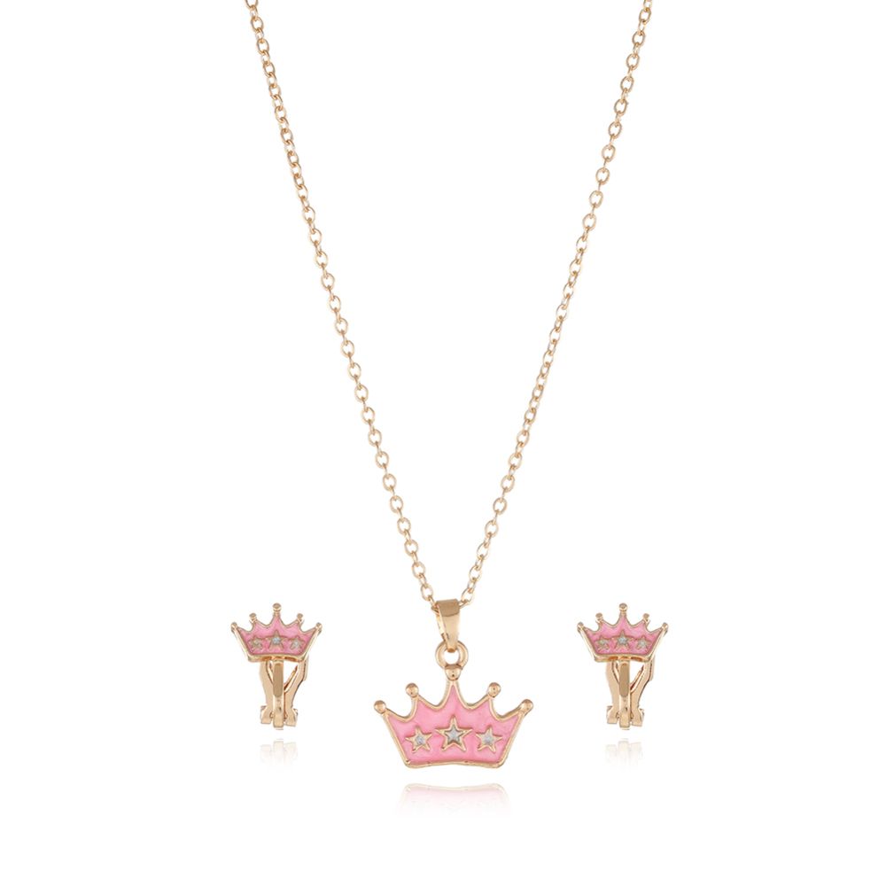 BFF Crown Cute Jewelry set