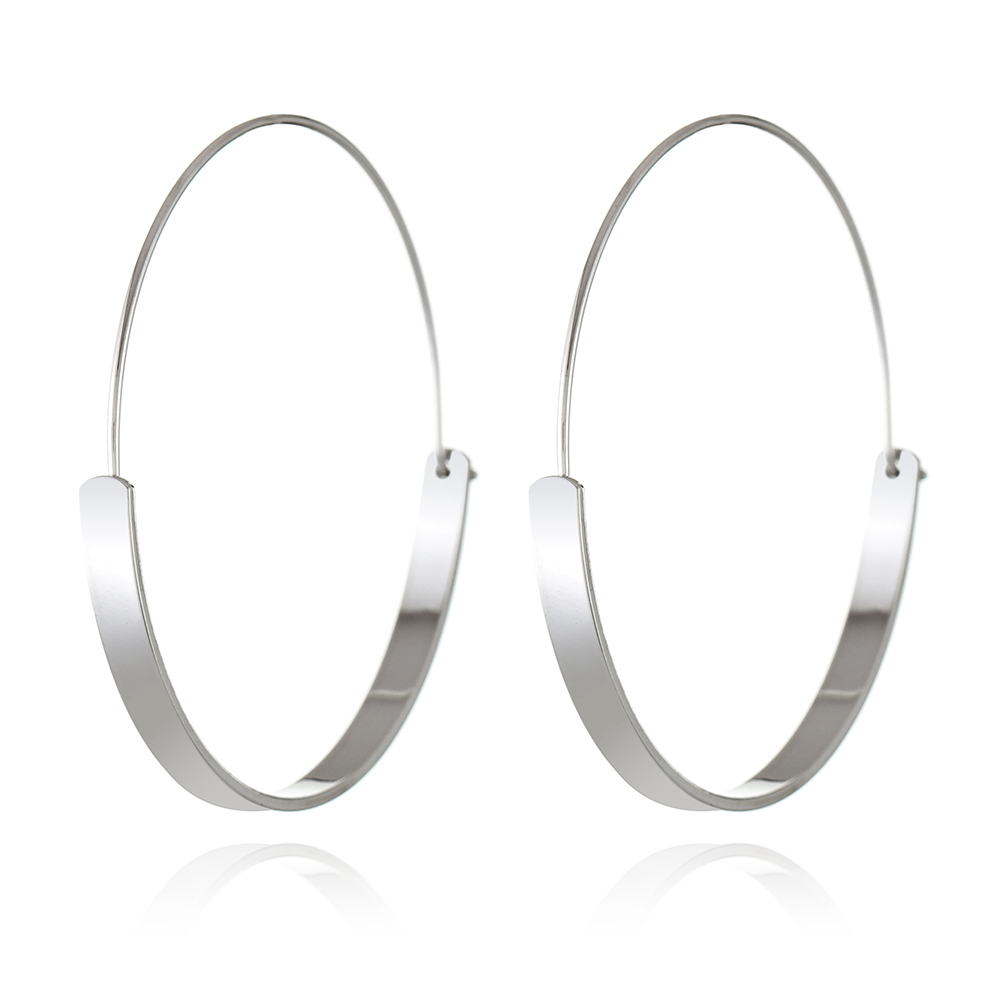 18K gold plated Hoop earring