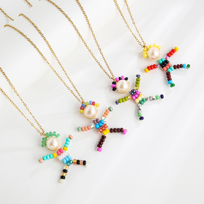 Beaded Friendship necklace