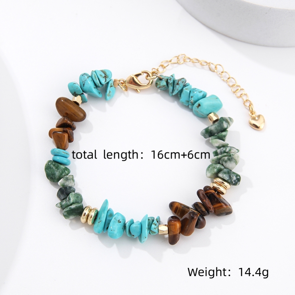 Turquoise stone bracelet