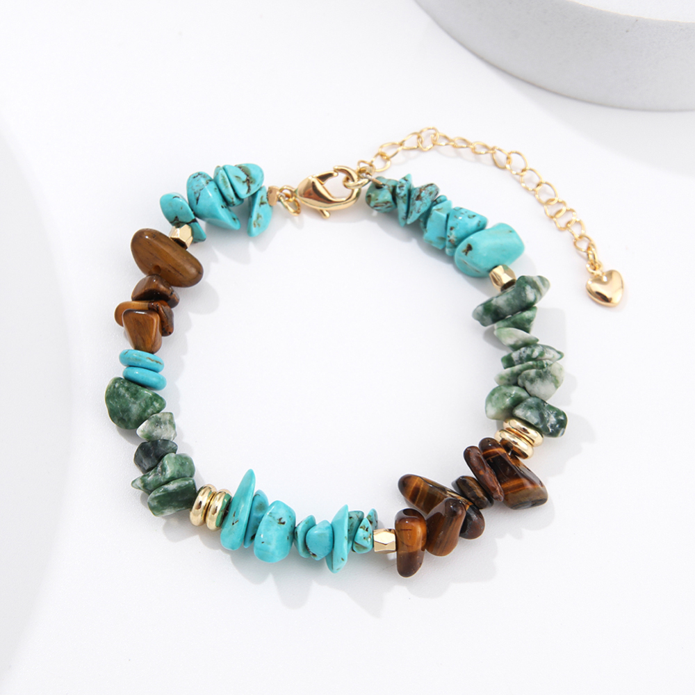 Turquoise stone bracelet