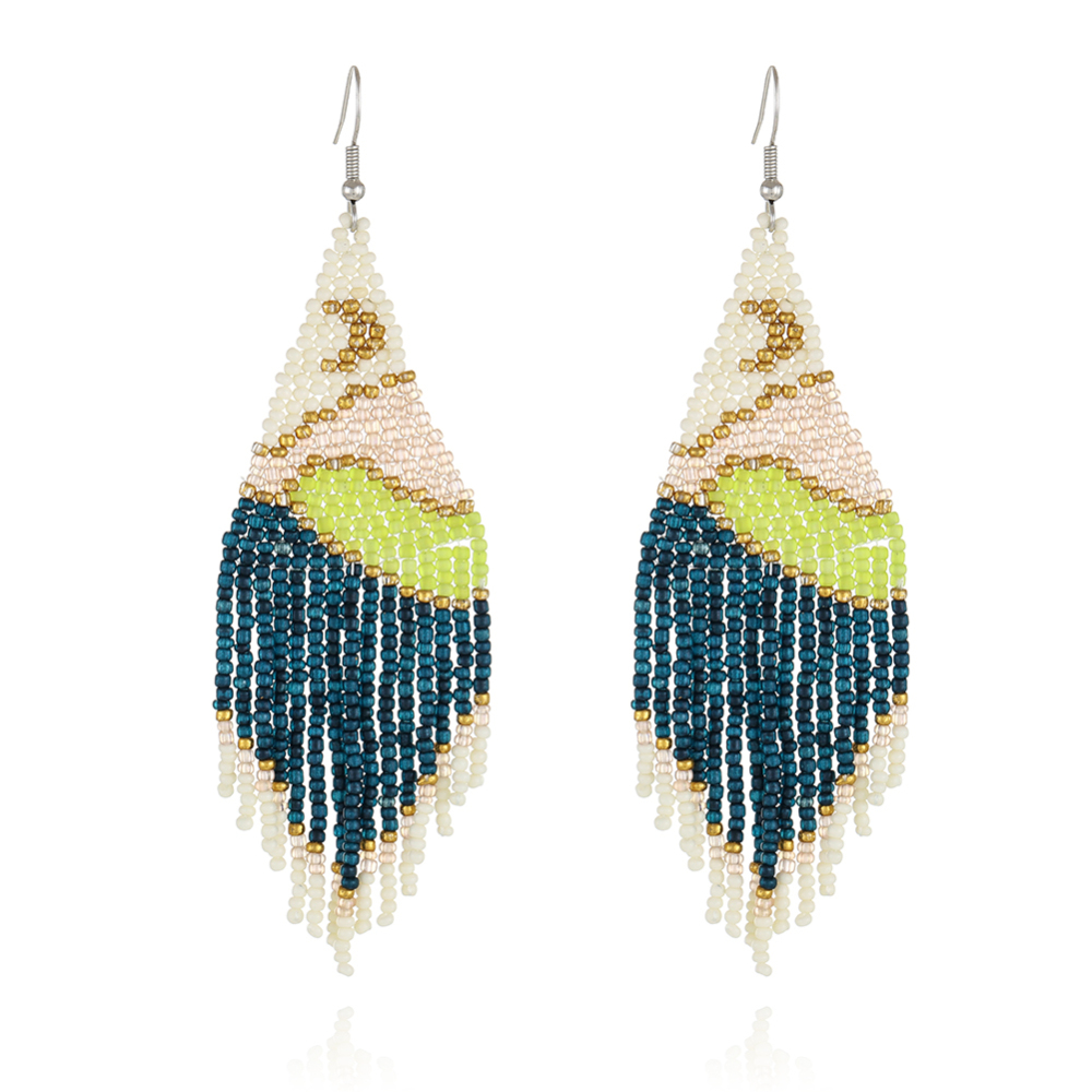 Beaded earring