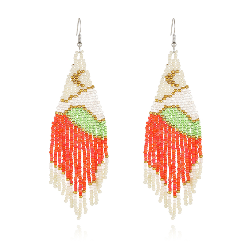 Beaded earring