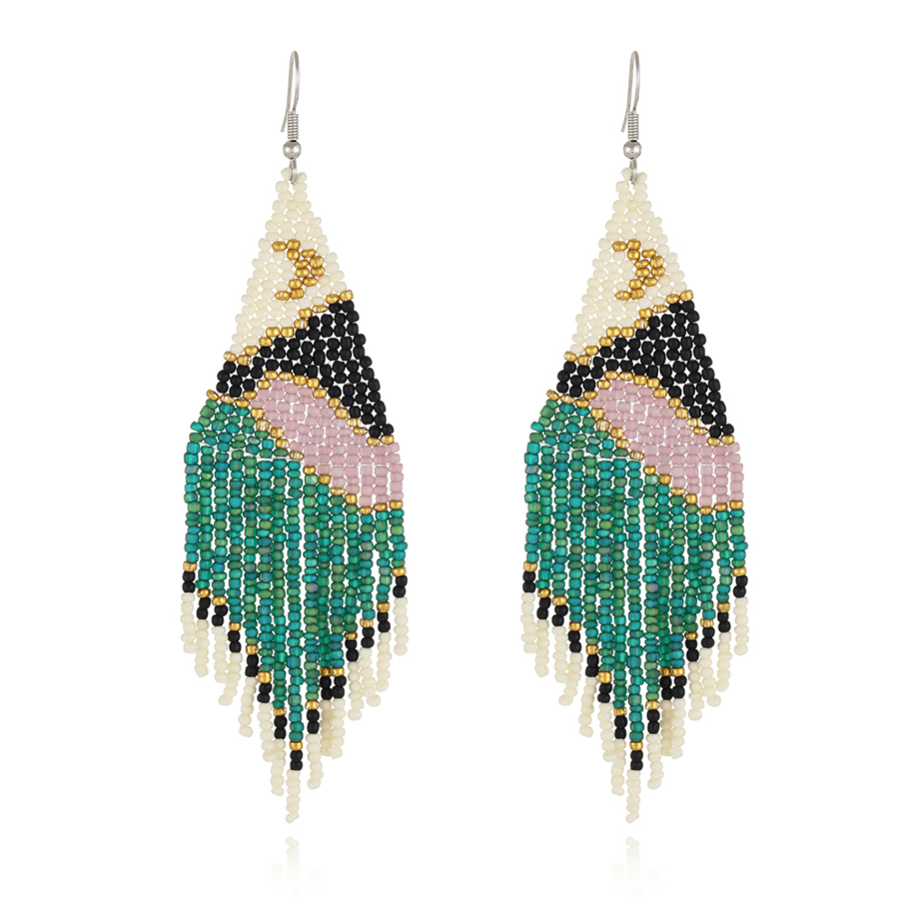 Beaded earring