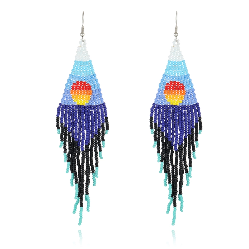 Beaded earring