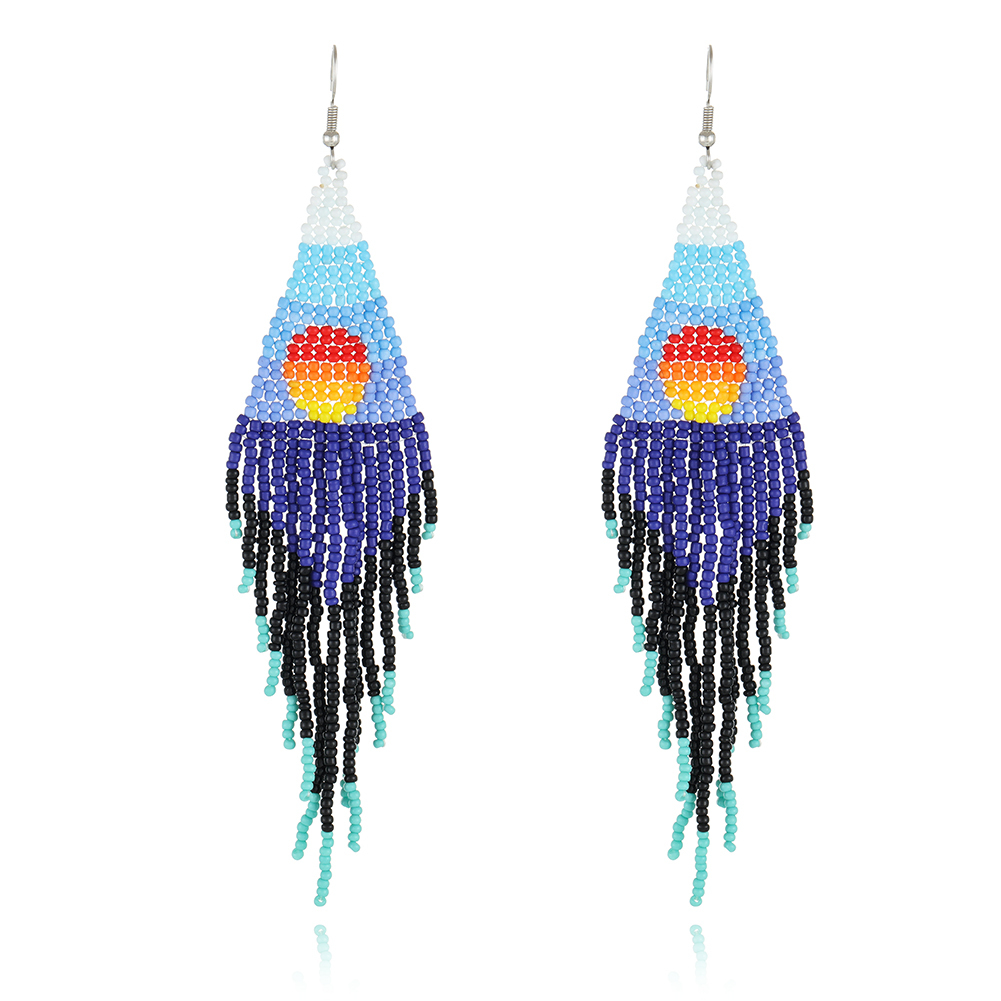 Beaded earring
