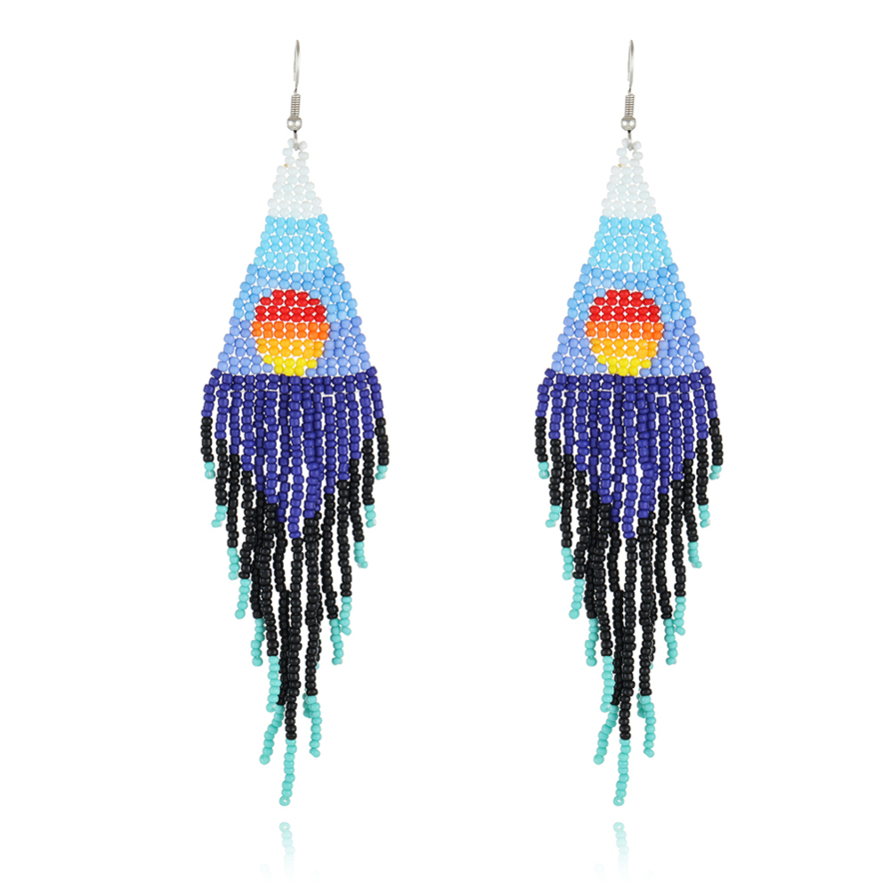 Beaded earring